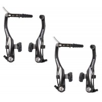 Shimano Acera Mountain Bicycle V-Brake Front + Rear Pair Set FOR TWO WHEELS BR-M422 - B00JNMUVHS